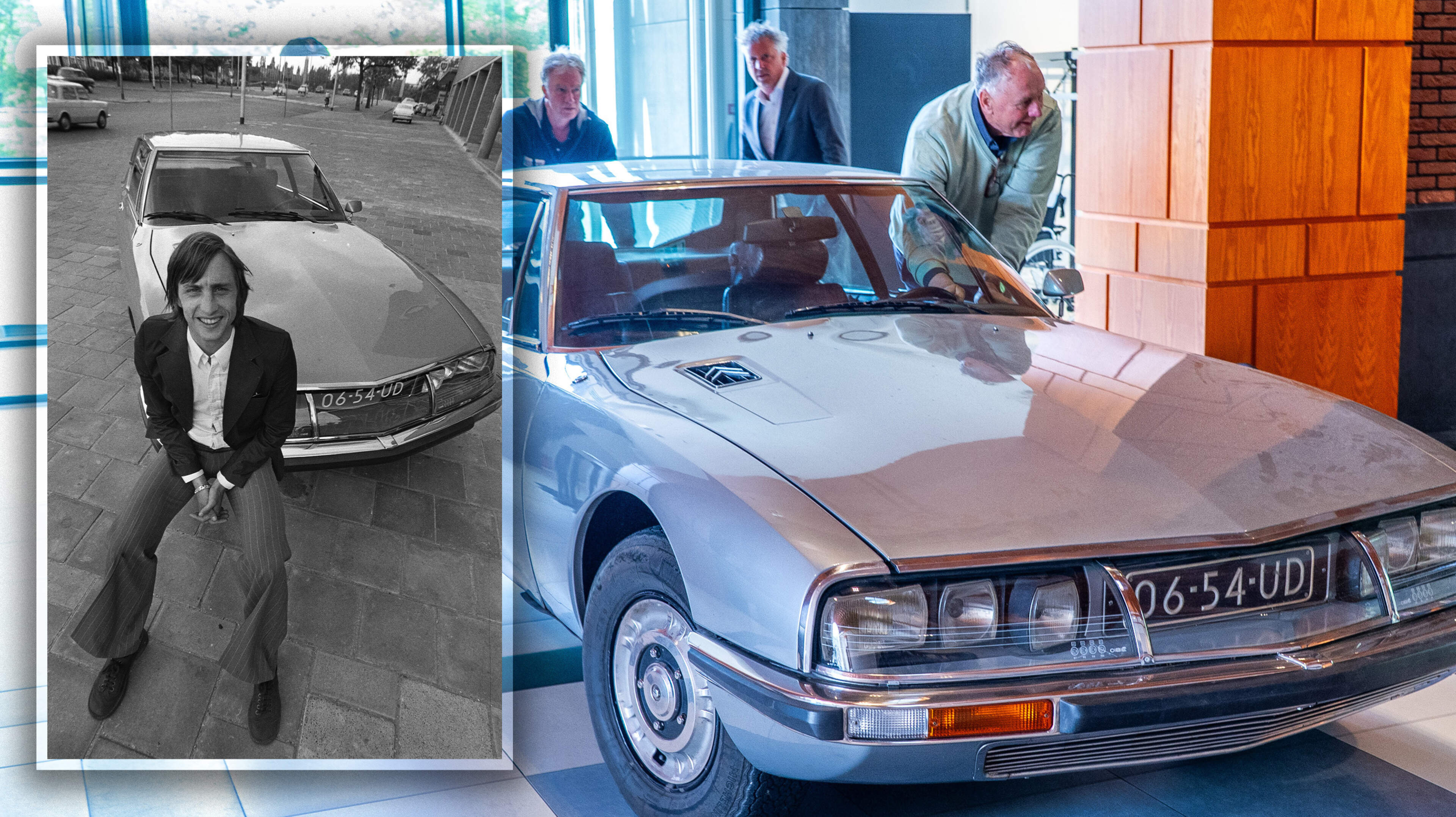 Legendarische Citroën SM van Johan Cruijff terug in de schijnwerpers